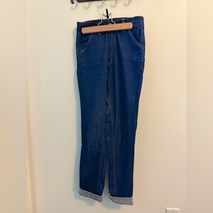 Women's Lady K Loves Vintage Reproduction Stretchy High Rise Blue Jeans Medium